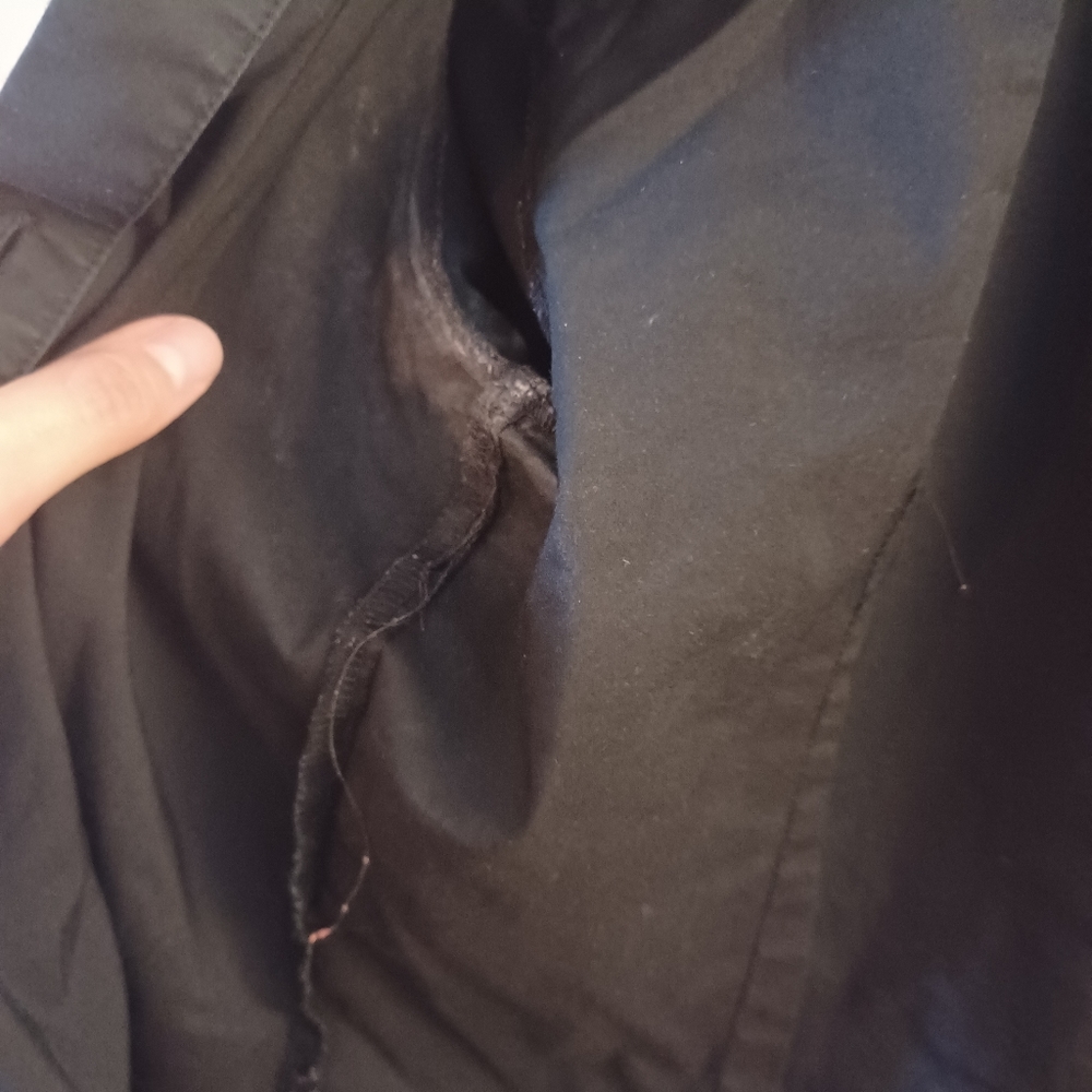 Express Black Button down top - Picture 5 of 5